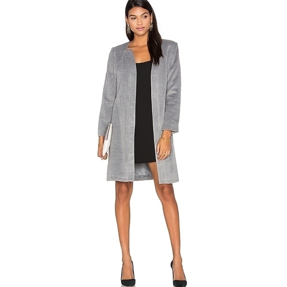 NWT Gray State of Being Phoebe Pea Coat - Picture 2 of 8